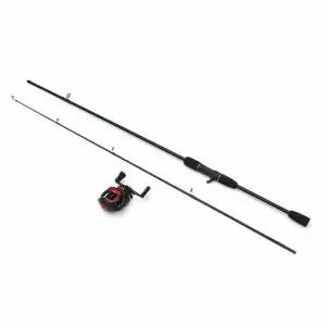 루어 낚시 완성 좌핸들 베이트릴 채비 포함 초보용