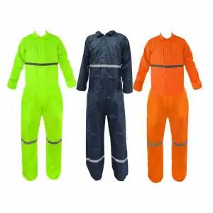 다용도 투피스 우의 방수 레인코트 배달 경비 낚시 등