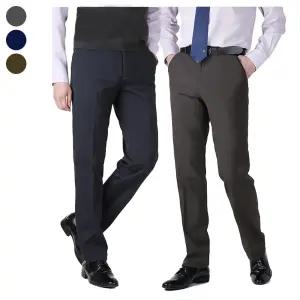 [리빌모아]남자 겨울 기모 본딩 스판 슬랙스 LV-L-PT-714