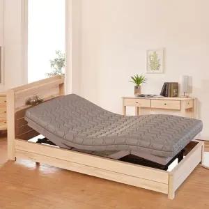 매쉬원 마사지 모션베드 3D 매트리스 편백나무 원목 침대세트 비너스 킹