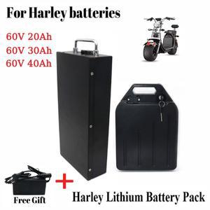 할리배터리 60V 20Ah 전기 바이크 오토바이 18650 리튬 시티코코 스쿠터 할리
