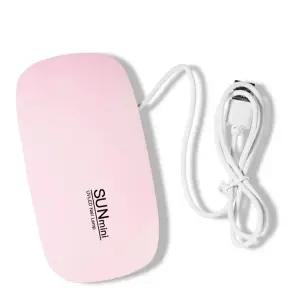 젤네일 램프 핑크 컴퓨터 네일아트 USB타입 홈네일 (WFHK79J)