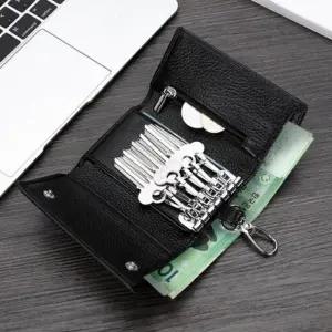 차키 파우치 열쇠 키홀더 지갑 카드 보관 케이스 (WFHK19J)