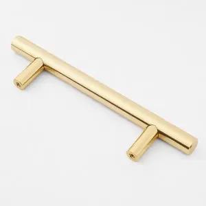 1p 가구손잡이 96mm 골드 자재 핸들 2홀 붙박이장 (WFHK88X)
