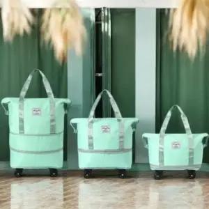 민트 여행 형 빅맥스 바퀴형 백 보스턴백 확장 WFJW75V