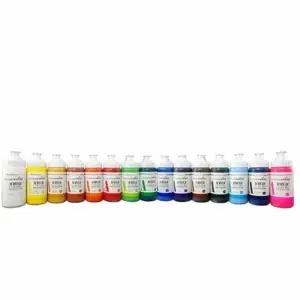 대형 아크릴 페인트 파레트 용액 가죽 장식용 물감