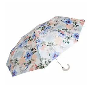 [롯데백화점]파소티 우먼폴딩 블루 피오니 레더 3단 수동우산. WG591P