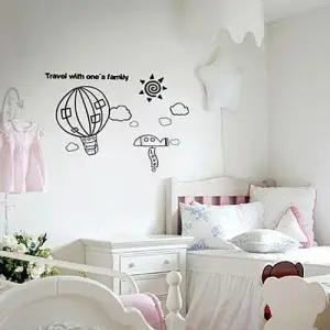 여행 포인트그래픽스티커 시트지 벽장식 창문 W013804