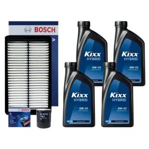 더뉴니로 (DE) 1.6 하이브리드 엔진오일 세트 (킥스 하이브리드 0W20 4L + 보쉬 필터 세트)