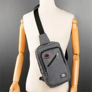 [셀러허브][라일리] Rly 보조 작은 메신저백 가방 여행 슬링백 바디백 그레이 (S9550519)