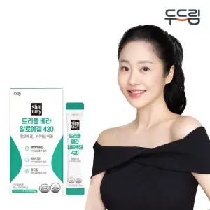 [두드림] 슬림웨이 트리플 베라 알로에겔 420 14포 X 1박스(2주분)