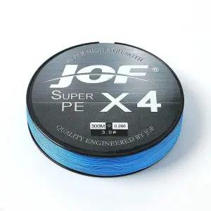 PE 4합사 낚싯줄 3호300m) 블루 원투낚시 합사라인 오색합사