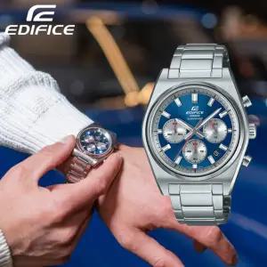 [카시오]디피스 에얄오크 블루 크로노그래프 남자메탈시계