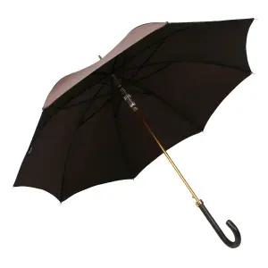 [롯데백화점]파소티 우먼클래식 브라운 레더 수동우산 WC1P0P, 다크 브라운