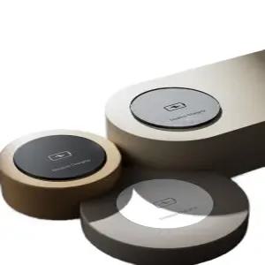 빌트인 충전기 매립형 책상 슬라이딩 숨겨진 카페 호텔 무선충전기