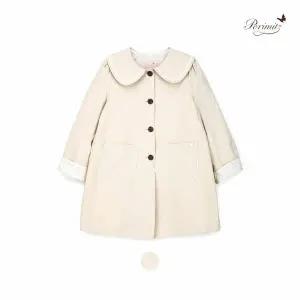[보리보리/페리미츠]DOT배색 트렌치코트(P2611C053_05)