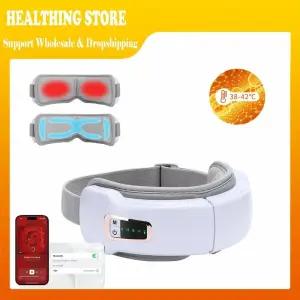 온열안대 보온 안대 무선 블루투스 음악 스마트 아이 마스크 공기압 접이식 진동 압력 에어백 눈 휴식 피로