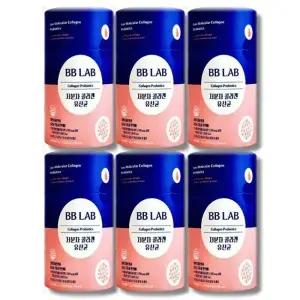 비비랩 저분자 콜라겐 유산균 2g x 100포 6통