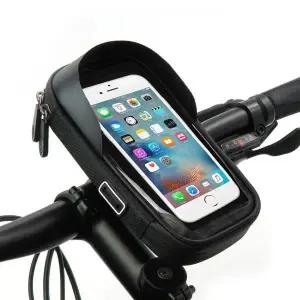 거치백 휴대폰 거치대 블랙 가방 방수 핸드폰 자전거