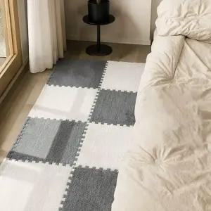 소프트퍼 코지무드 퍼즐매트 (30X30cm) / 러그 카페트 층간소음방지 거실매트 쿠션매트