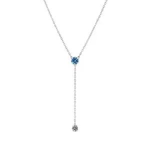 [신세계라이브쇼핑]스와로브스키 5734249 Stilla Attract Y 블루 목걸이