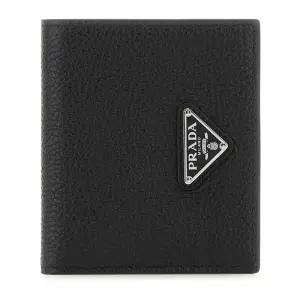 로고 플라크 스퀘어 반지갑 2MO0042E54 F0002 F0002