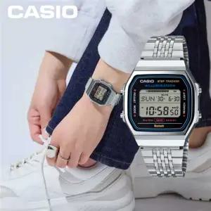 [카시오]남녀 공용 커플시계 블루투스 빈티지 사각 패션시계