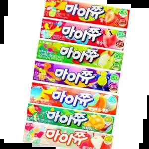 마이쮸 딸기+사과+포도+멜론+리치+피치+애플망고