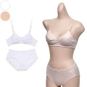 베이직 심플 브라 팬티 세트 2단계 크리비아 주니어 (WFH6XYM)