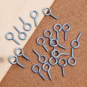 20p 원형고리 35mm 걸이나사못 원형 나사 (WFHJKGT)