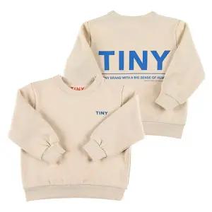 타이니코튼 AW24-161 M01 (Tiny sweatshirt) 그래픽 로고 아동 맨투맨