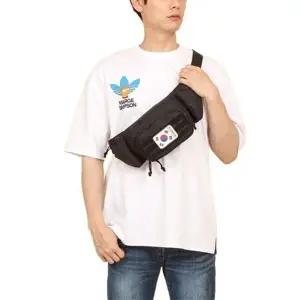 해외여행 여권지갑보관용 허리가방 힙색 N11016 보조백