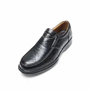 [하프클럽/세자매]소가죽 생활방수 남성로퍼 키높이 캐주얼 남자슬립온