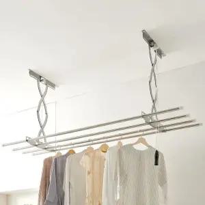 [룽스]천정 건조대 천정빨래건조대 봉 올스텐2단/베란다