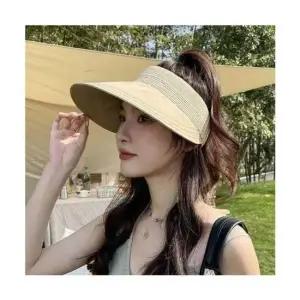 썬캡 코튼챙 밀짚 왕골 밀짚 밴드 벙거지모자 나들이 모자