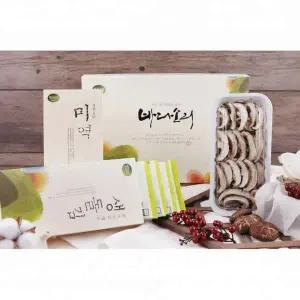 명절 구정 직장 선물세트 미역 표고버섯 생돌김 4봉