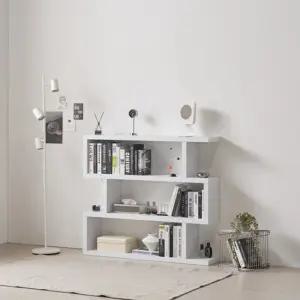 제이가구 브란스모듈 1200 디자인 3단 책장