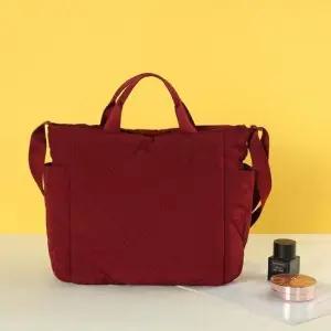 패딩 토트크로스 여성 에코백 숄더백 코디 외출 미니가방 쇼퍼백 패딩토트크로스