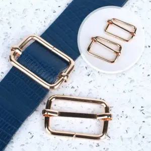 가방끈클립 가방끈 부자재 끈조절 클립 골드 32mm 2P