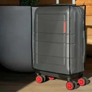 고급 캐리어 커버 보호 방수 20인치 블랙