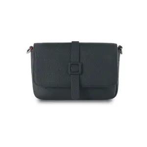 가죽 직장인 핸드백 대학생 여성 숄더백 블랙 가방 미니크로스백