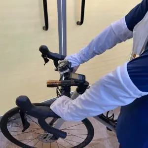 손등커버 운전 팔토시 화이트 운전팔토시