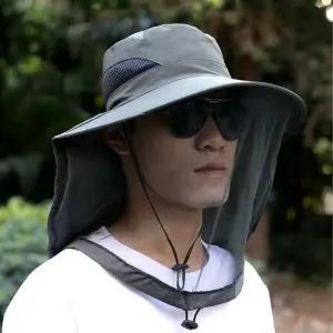여름 방충망 자외선 차단 햇빛 썬캡 모자 남성썬캡