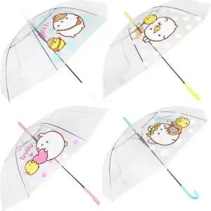우산 몰랑 투명우산 60cm 수동 초등