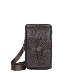 남성크로스백 가죽 미니크로스백 패션가방 대학생가방 코디 나들이 미니 가죽백팩