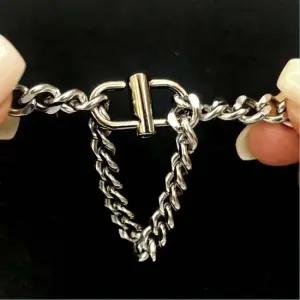 핸드백 가방끈 조절 체인쇼트너 실버 가방쇼트너