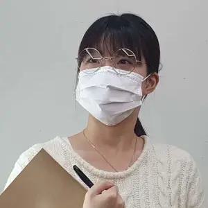 동글이 철테 안경 로즈골드 둥근안경테