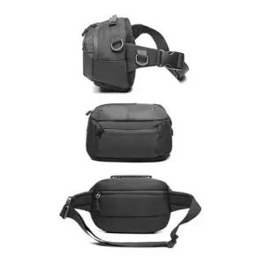 남성 유행 메신저백 캐주얼 보조 슬링백 검정 가방 메신져백
