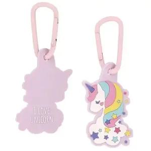 캐릭터가방고리 스케이터 유니콘 카라비너 키홀더 2P 캐릭터 가방고리
