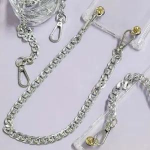 가방줄 리폼체인가방끈 핸드백 체인 스트랩 40cm 실버